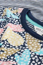 White Stuff Clara Long Sleeve Tee Black MLT