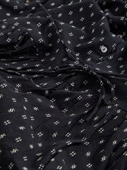 White Stuff Gina Midi Dress Black MLT