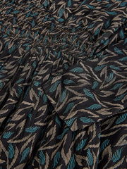 White Stuff Edie Metallic Dress Black MLT