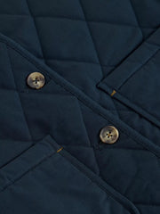 White Stuff Emily Quilted Gilet Dark Navy