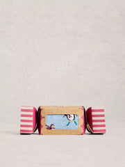 White Stuff Ski Penguin Socks Blue MLT