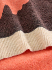 White Stuff Karli Printed Scarf Red Multi