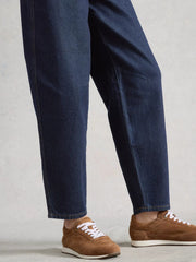 White Stuff Aubrey Barrel Leg Jean Dark Denim