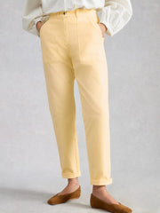 White Stuff Twister Chino Trouser Mid Yellow