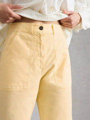 White Stuff Twister Chino Trouser Mid Yellow