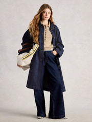 White Stuff Oakleigh Denim Coat Dark Denim