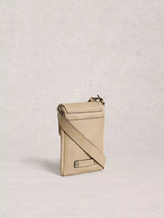 White Stuff Tiggy Zip Phone Bag Nat MLT