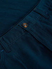 White Stuff Tia Linen Wide Leg Crop Trouser Dark Navy