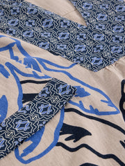 White Stuff Ash Linen Blend Top Nat MLT