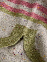 White Stuff Talia NEP Stripe Jumper Grey MLT