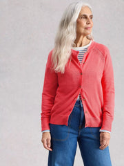 White Stuff Lulu Cardi Bright Pink