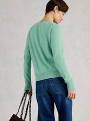 White Stuff Lulu Cardi Mid Teal