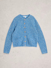 White Stuff Belle Cardi Mid Blue