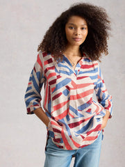 White Stuff Bianca Linen Tunic Ivory MLT