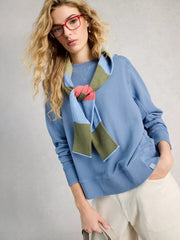 White Stuff Daydreamer Sweater Mid Blue