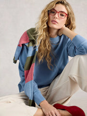 White Stuff Daydreamer Sweater Mid Blue