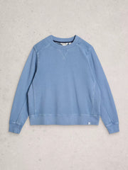 White Stuff Daydreamer Sweater Mid Blue