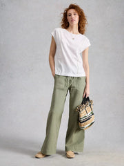 White Stuff Penelope Tee Bril White
