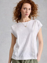 White Stuff Penelope Tee Bril White