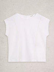 White Stuff Penelope Tee Bril White