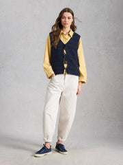 White Stuff Tilda Tie Tank Dark Navy