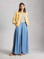 White Stuff Abbie Stripe Tee Ivory MLT