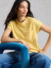 White Stuff Gina Tee Light Yellow