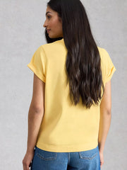 White Stuff Gina Tee Light Yellow