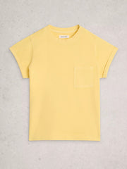 White Stuff Gina Tee Light Yellow