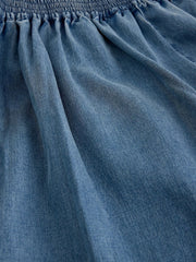 White Stuff Poppy Palazzo Trouser Chamb Blue