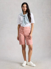 White Stuff Heidi Chino Short Mid Pink