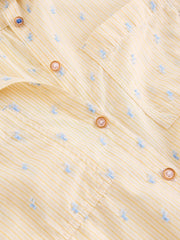 White Stuff Sophie Organic Cotton Shirt Yellow MLT