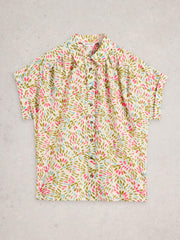 White Stuff Orla Shirt Ivory Print