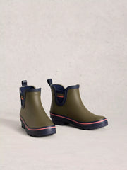 White Stuff Puddle Wellie Boots Khaki Green