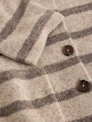 White Stuff Margot Stripe Cardi Nat MLT