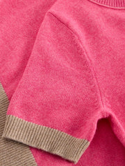White Stuff Sansa Knitted Tee Pink MLT