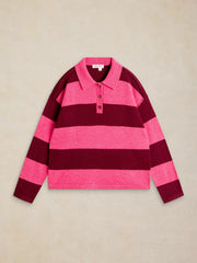 White Stuff Camilla Striped Jumper Pink MLT