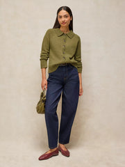 White Stuff Shepherd Collar Cardi Mid Chart