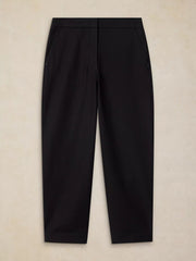 White Stuff Illy Crop Straight Trouser Pure Black