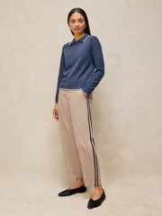 White Stuff Adeline Barrel Trouser Light Nat