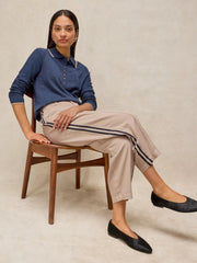 White Stuff Adeline Barrel Trouser Light Nat
