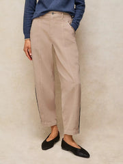 White Stuff Adeline Barrel Trouser Light Nat
