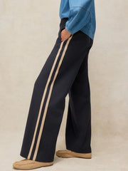 White Stuff Kenna Side Stripe Trouser Dark Navy