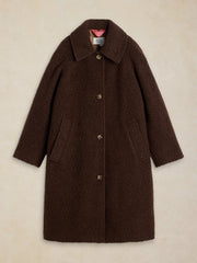 White Stuff Kelsey Boucle Wool Blend Coat