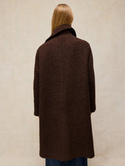 White Stuff Kelsey Boucle Wool Blend Coat