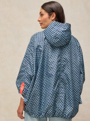 White Stuff Dakota Showerproof Poncho Navy