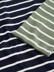 White Stuff Kim Stripe LS Tee Navy Multi