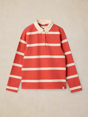 White Stuff Avery Rugby Top Orange MLT