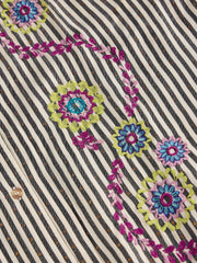 White Stuff Lena Embroidered Shirt Ivory MLT