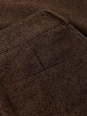 White Stuff Belle Tweedy Wide Leg Trouser Brown MLT